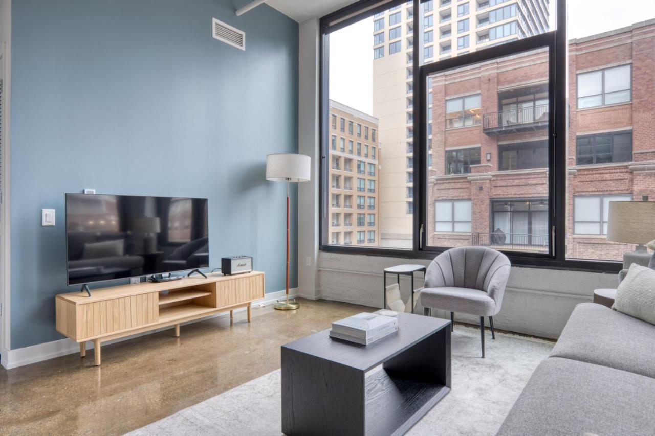 River North 1Br W Gym Lounge Roof Nr Riverwalk Chi-894 Daire Chicago Dış mekan fotoğraf