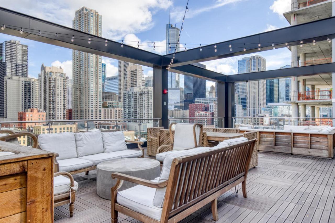 River North 1Br W Gym Lounge Roof Nr Riverwalk Chi-894 Daire Chicago Dış mekan fotoğraf