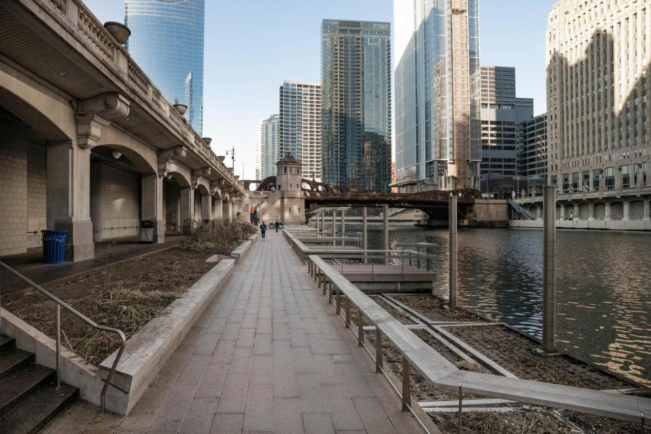 River North 1Br W Gym Lounge Roof Nr Riverwalk Chi-894 Daire Chicago Dış mekan fotoğraf