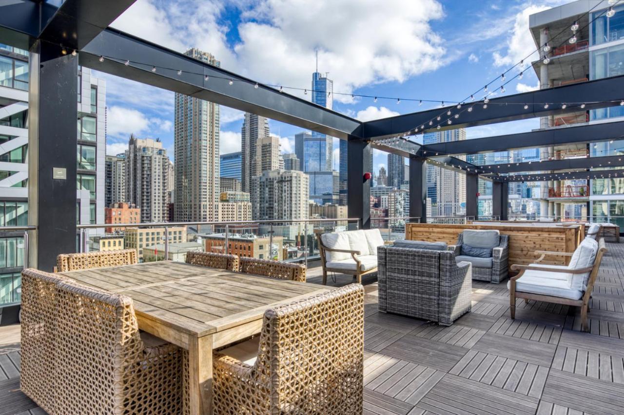 River North 1Br W Gym Lounge Roof Nr Riverwalk Chi-894 Daire Chicago Dış mekan fotoğraf