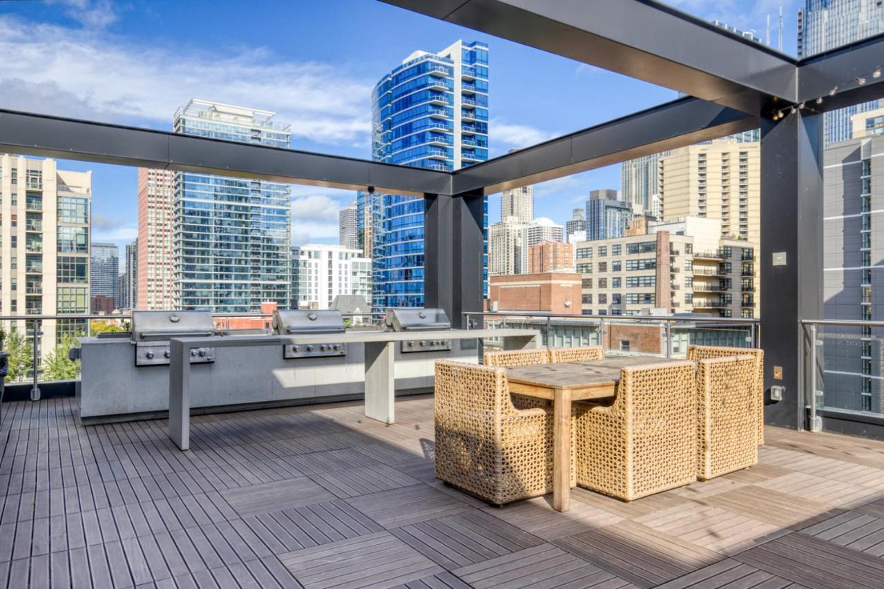 River North 1Br W Gym Lounge Roof Nr Riverwalk Chi-894 Daire Chicago Dış mekan fotoğraf